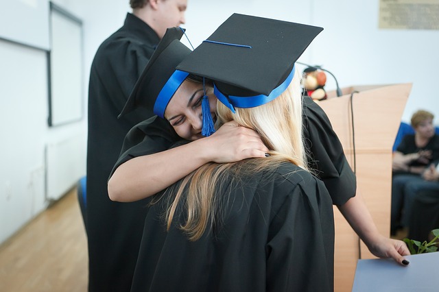 Absolventen an der Universität